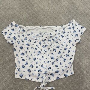 Floral Off-Shoulder Top